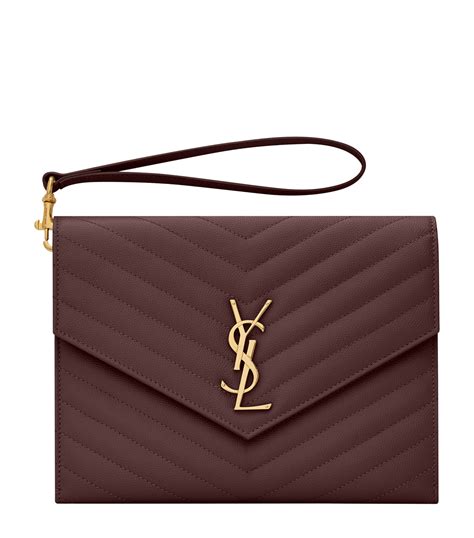 harrods ysl clutch|ysl clutch bag.